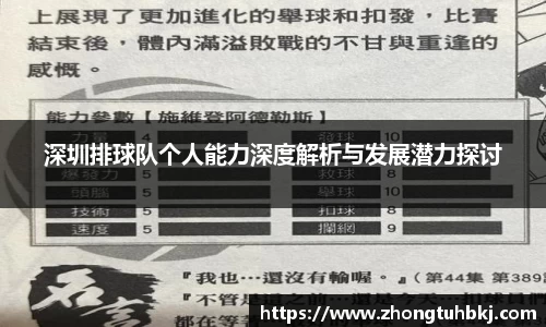 深圳排球队个人能力深度解析与发展潜力探讨